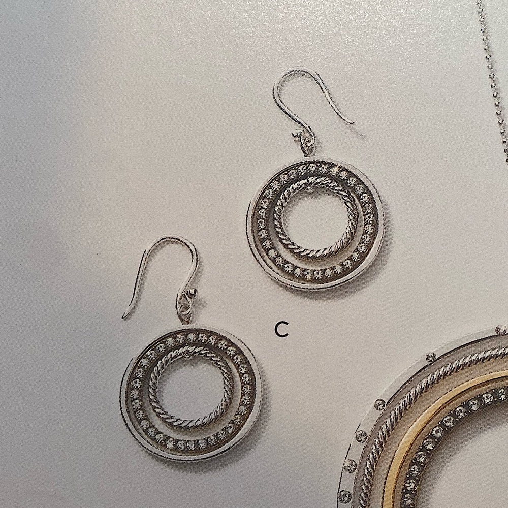 Touchstone Crystal by Swarovski earrings